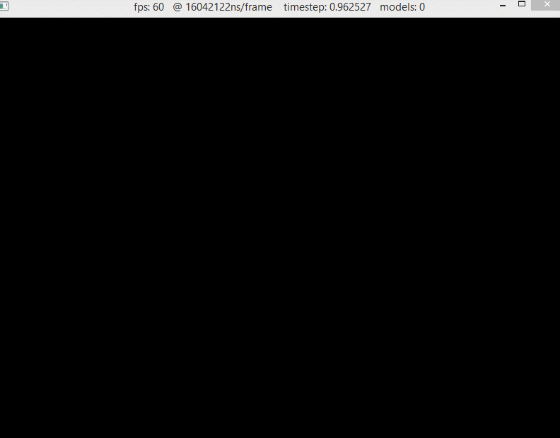 Loading models into an octree.